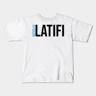 Nicholas Latifi Driver Name - 2022 Season Kids T-Shirt